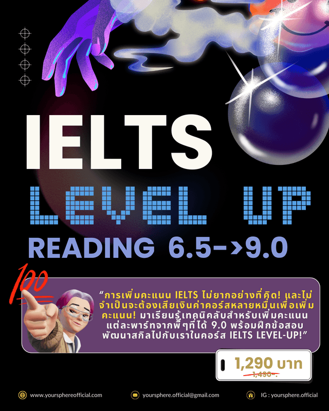 IELTS LEVEL UP - READING 6.5→9.0
